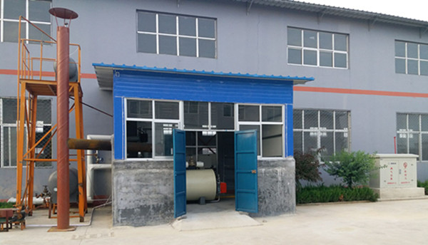 玻璃鋼水箱 燃氣鍋爐外景