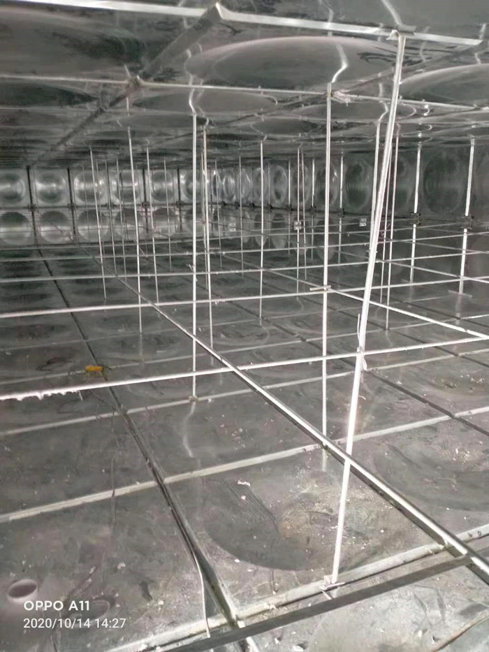 如何安裝鍍鋅水箱？