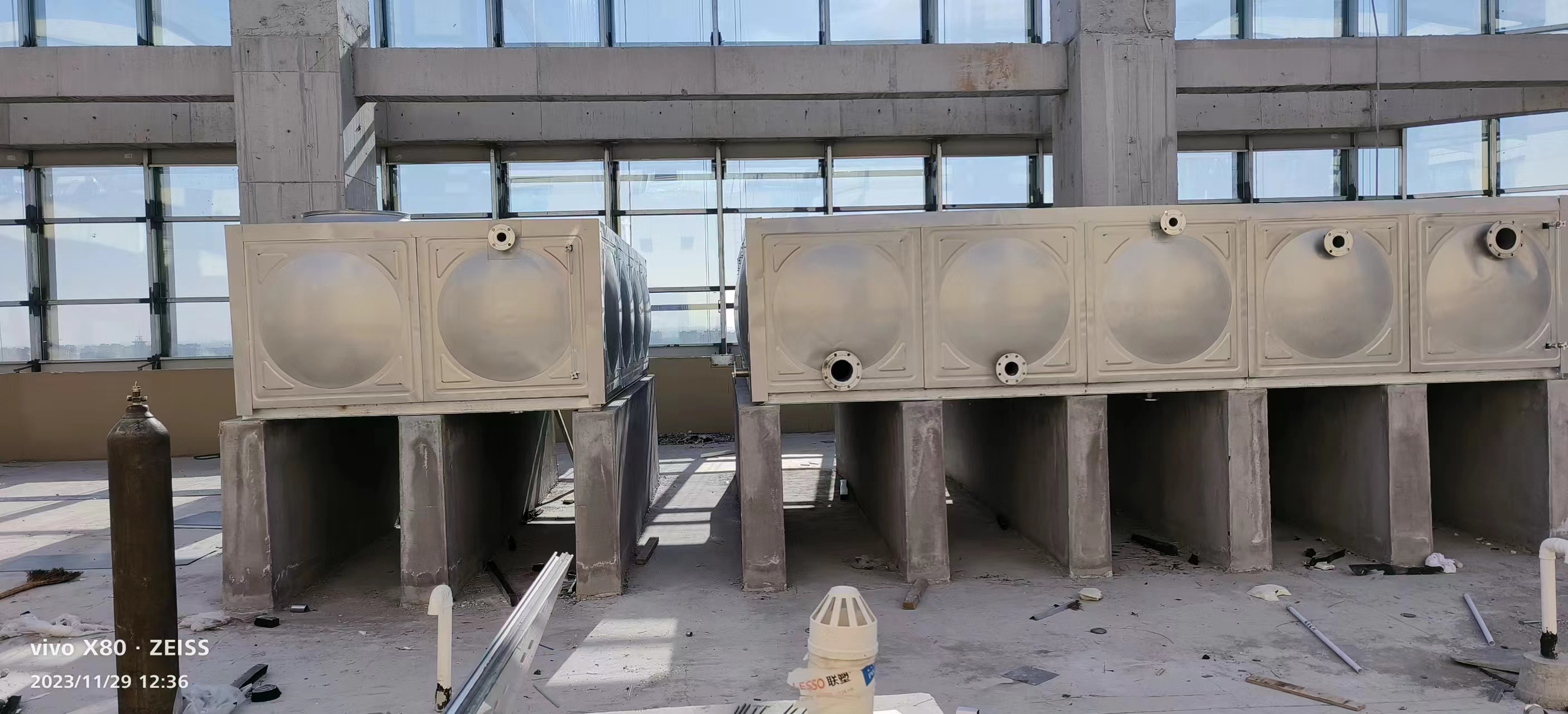 邢臺24立方不銹鋼水箱